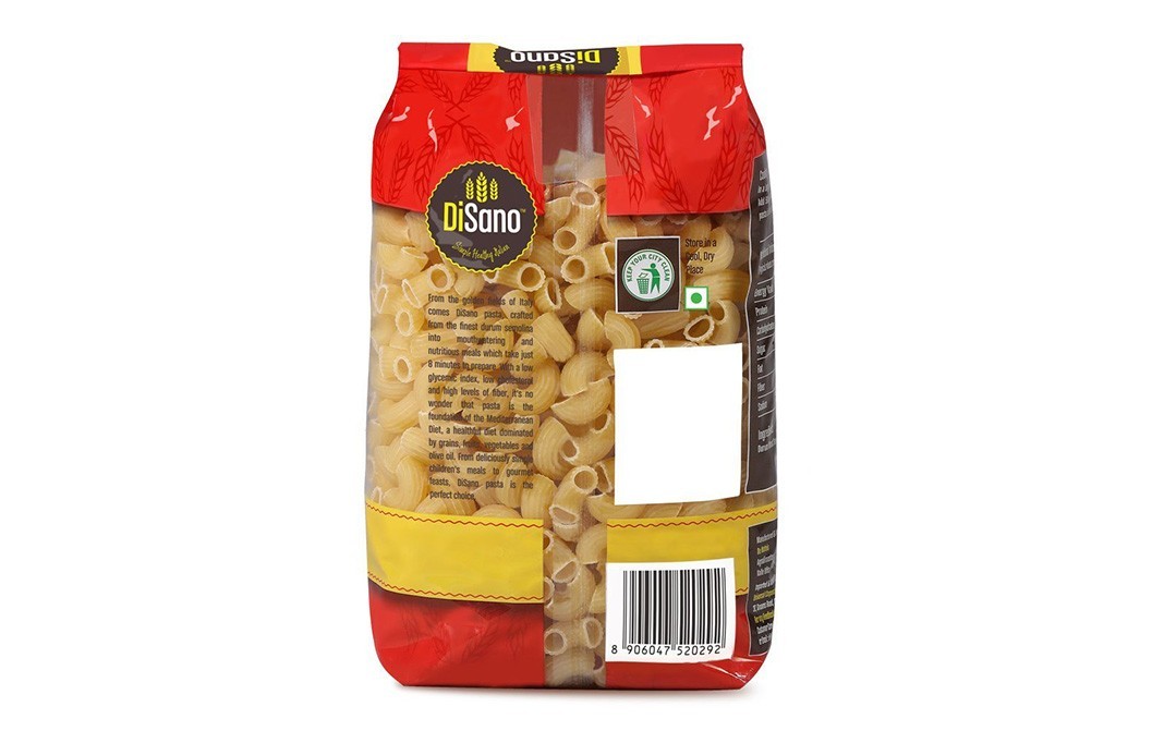 Disano Fusilli Elbows Durum Wheat Semolina Pasta   Pack  500 grams